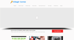 Desktop Screenshot of cilingir-servisi.net